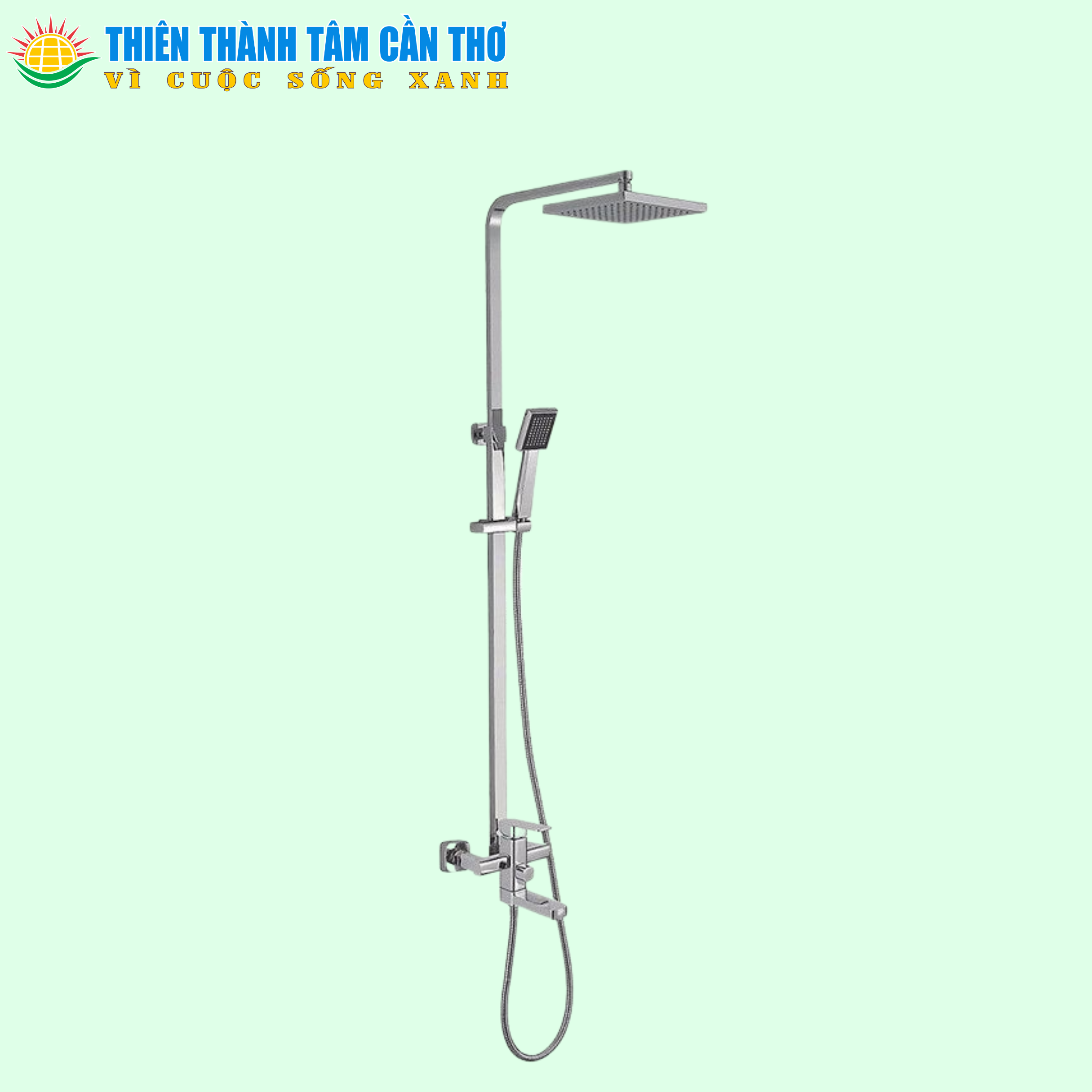 Bộ Cây Sen Tắm Đứng Nóng Lạnh A2138